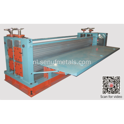 Metalen plaatrolvorming machine